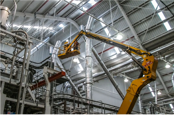 Instalación en altura